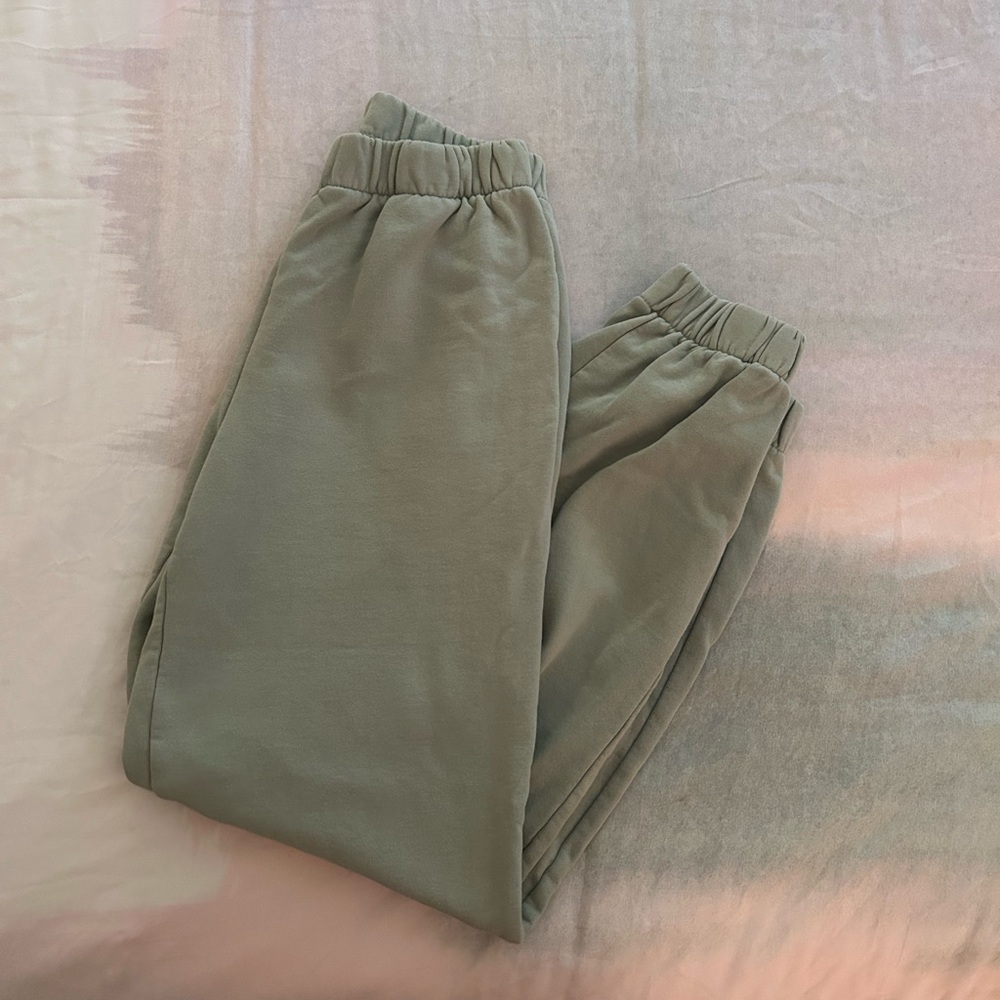 Sage green Brandy Melville sweats